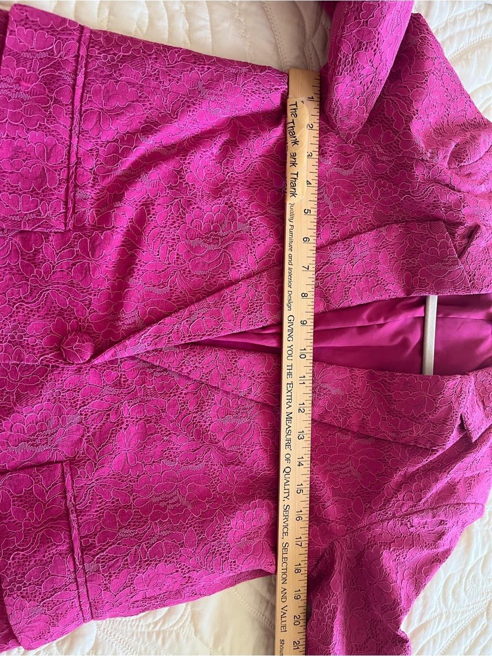 ODDY Women’s Pink Lace Blazer size small - Picture 9 of 9